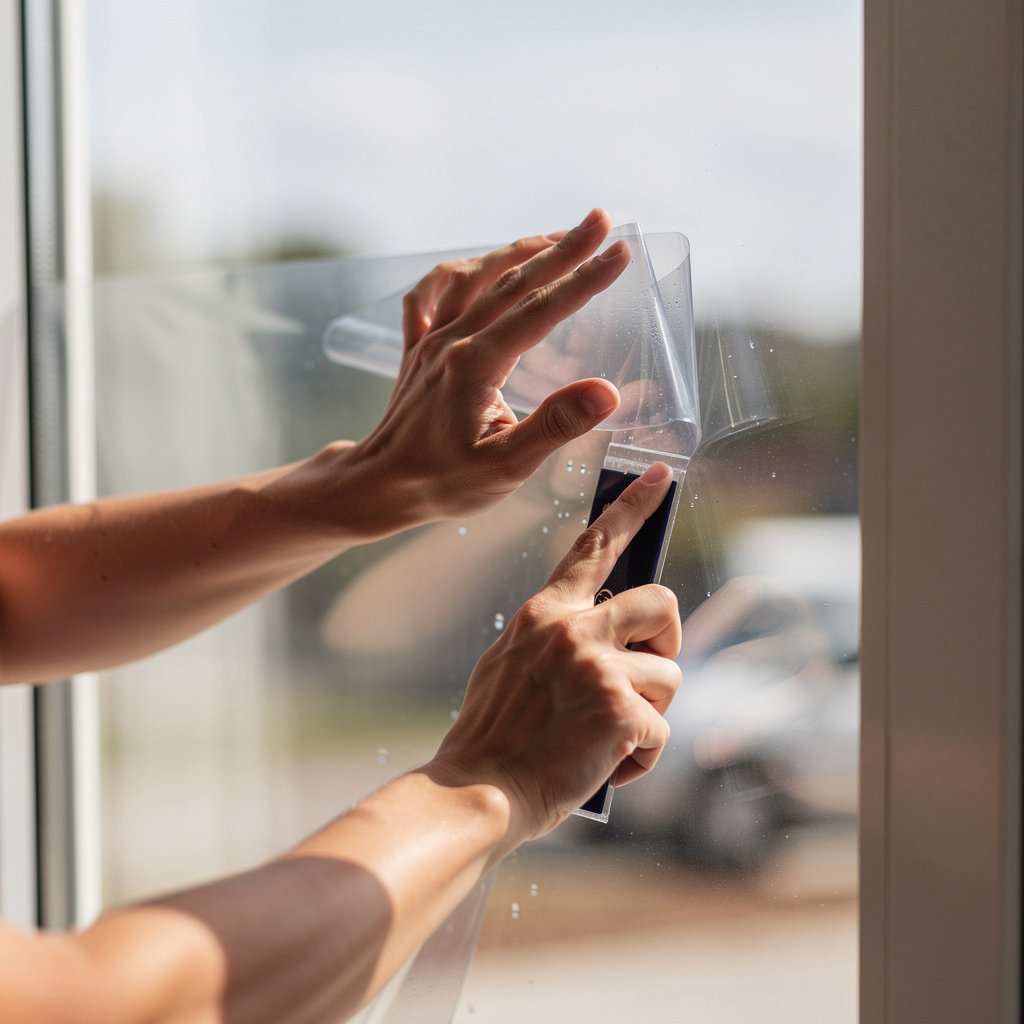 Lee's Custom Window Tinting residential window film providing UV protection and energy savings for a Stroudsburg, PA home